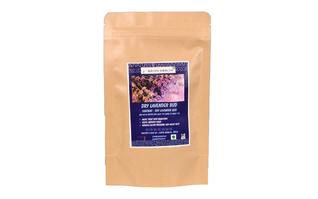 Green Wealth Dry Lavender Bud   Pack  30 grams